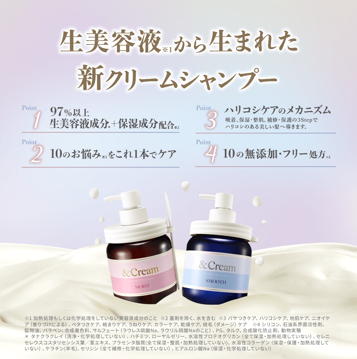 アンドクリーム セラムシャンプー